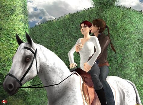 all the way through horse porn|Lara with horse 2 all